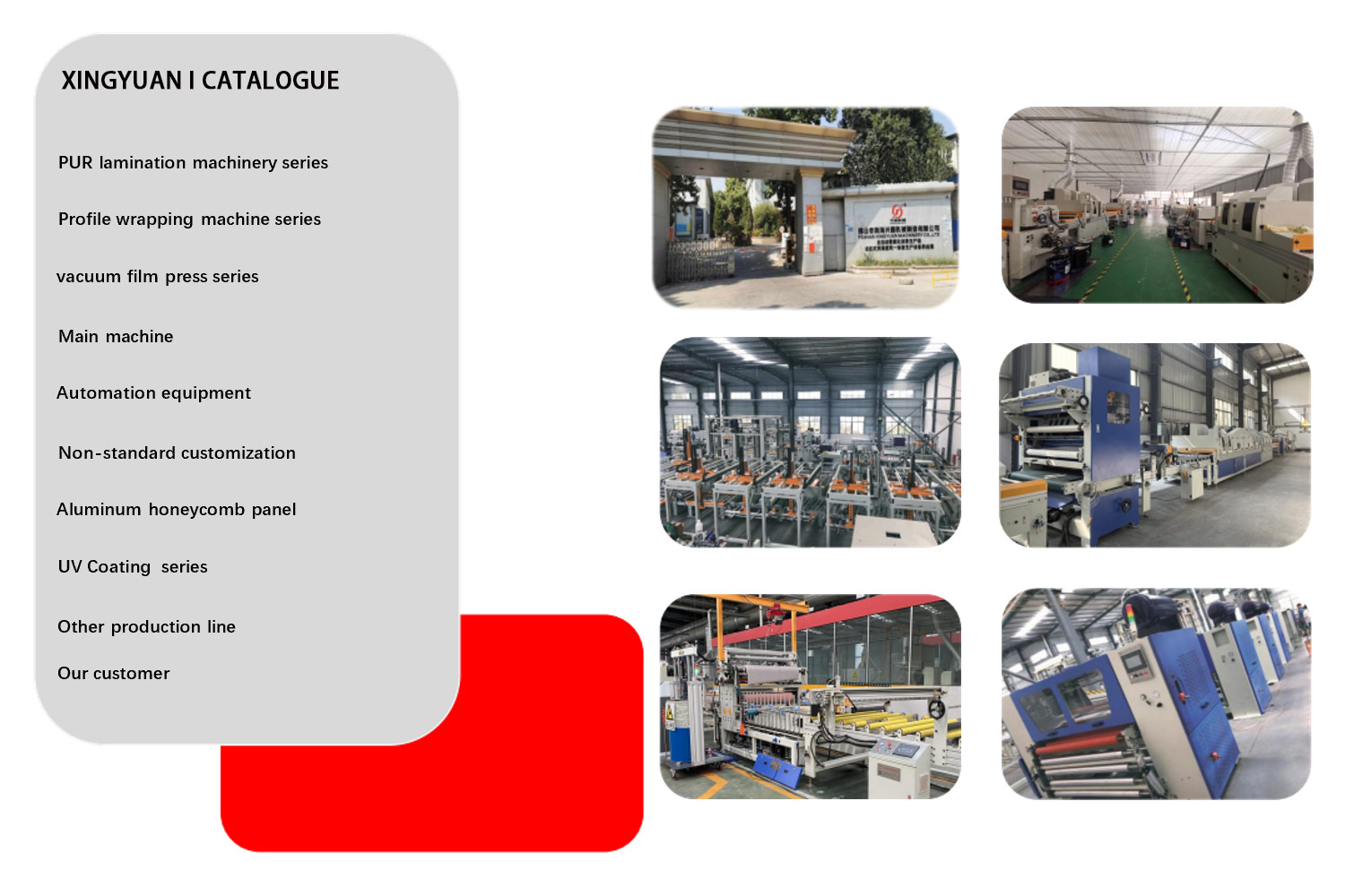 PUR panel laminating machine