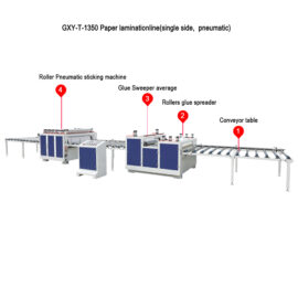 Paper lamination machine line (single side,  pneumatic)